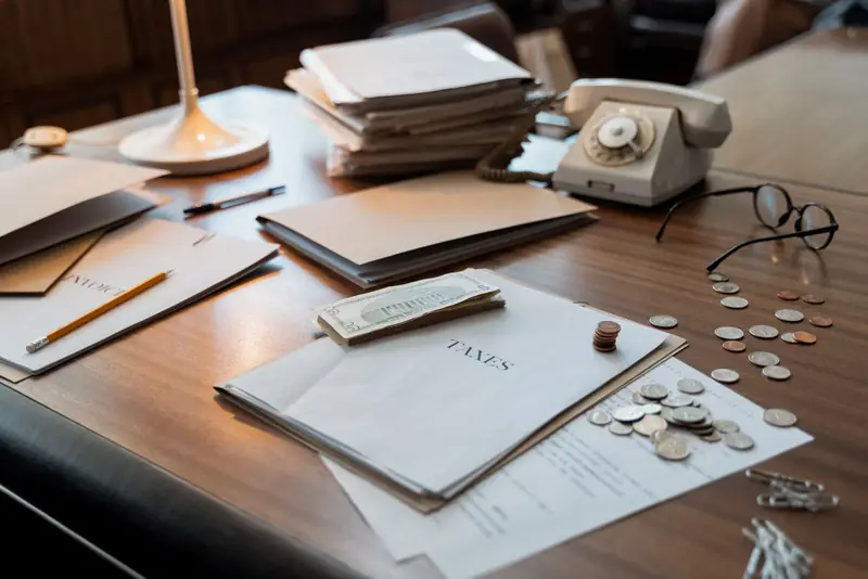Federal tax defense case files and representation documents