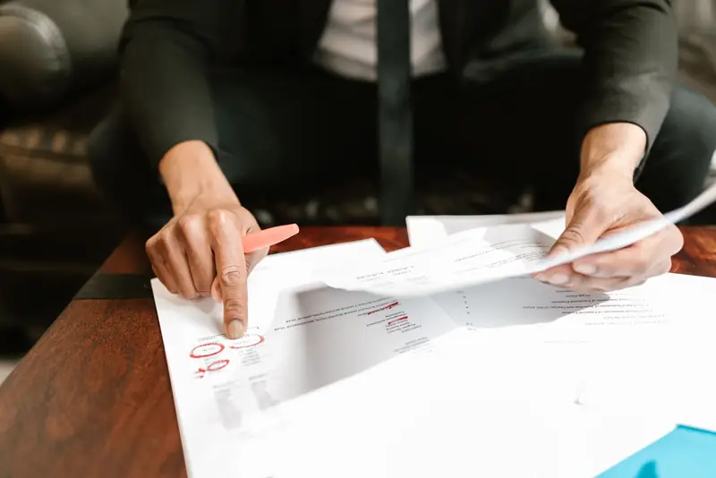 Forensic prior-year tax return line-by-line review